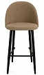 стул Капри-5 БАРНЫЙ нога черная 700 (Т184 кофе с молоком)