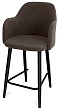 стул Эспрессо-1 полубарный нога черная 600 (Т173 капучино)