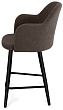 стул Эспрессо-1 полубарный нога черная 600 (Т173 капучино)